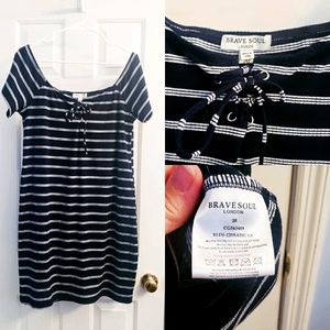 Summer Ready Body-Con Striped Midi